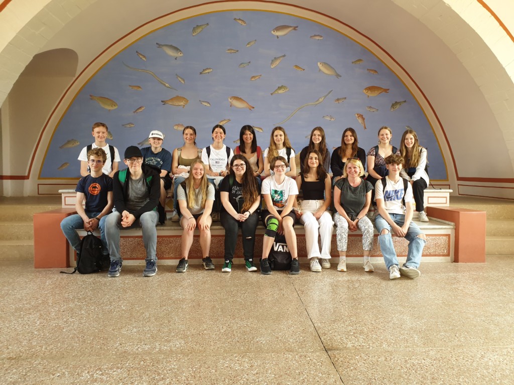 In der rekonstruierten Therme